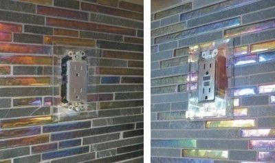 Paintable Clear glass switch plates